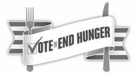 VOTE TO END HUNGER Logo (USPTO, 04/07/2015)