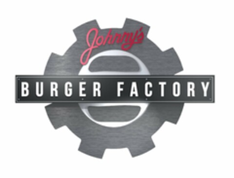 JOHNNY'S BURGER FACTORY Logo (USPTO, 08/12/2015)