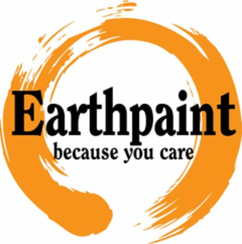 EARTHPAINT BECAUSE YOU CARE Logo (USPTO, 28.09.2015)