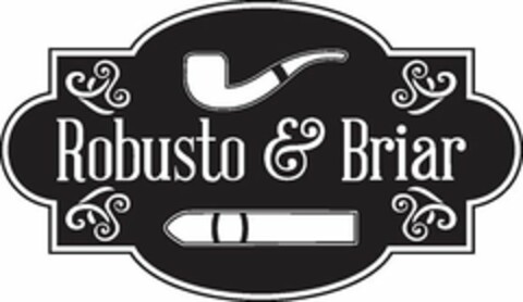 ROBUSTO & BRIAR Logo (USPTO, 01.10.2015)