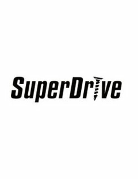 SUPERDRIVE Logo (USPTO, 11.01.2016)