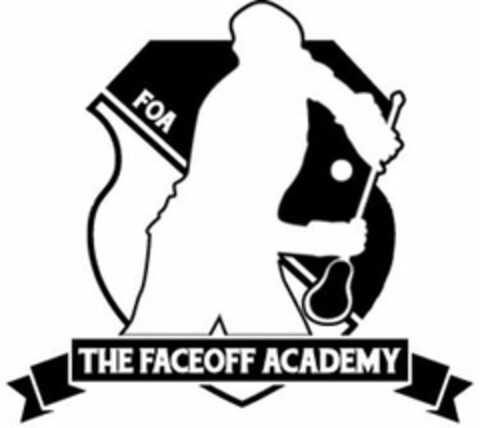 FOA THE FACEOFF ACADEMY Logo (USPTO, 18.01.2016)