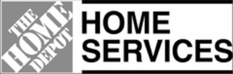 THE HOME DEPOT HOME SERVICES Logo (USPTO, 07.11.2016)