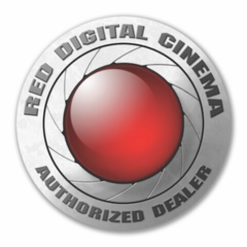 RED DIGITAL CINEMA AUTHORIZED DEALER Logo (USPTO, 15.12.2016)