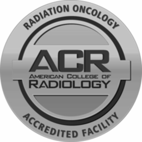 RADIATION ONCOLOGY ACR AMERICAN COLLEGEOF RADIOLOGY ACCREDITED FACILITY Logo (USPTO, 05.01.2017)