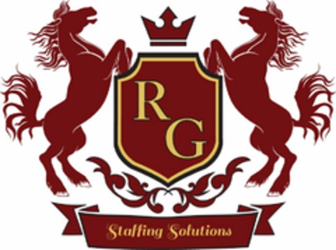 RG STAFFING SOLUTIONS Logo (USPTO, 19.05.2017)