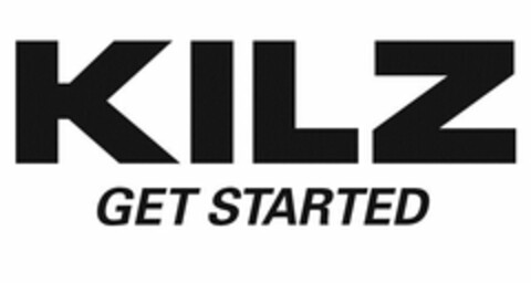 KILZ GET STARTED Logo (USPTO, 06/28/2017)