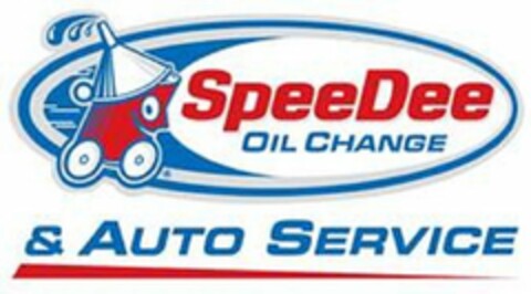 SPEEDEE OIL CHANGE & AUTO SERVICE Logo (USPTO, 06.10.2017)