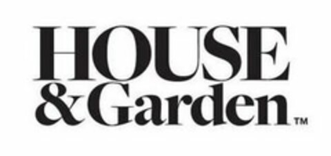 HOUSE & GARDEN Logo (USPTO, 01/04/2018)