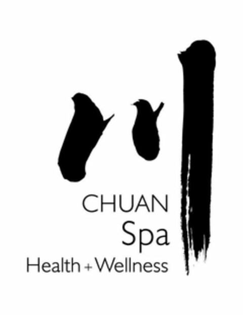 CHUAN SPA HEALTH +WELLNESS Logo (USPTO, 01.03.2018)