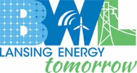 BWL LANSING ENERGY TOMORROW Logo (USPTO, 03/20/2018)