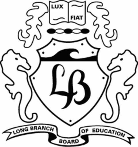 LUX FIAT LB LONG BRANCH BOARD OF EDUCATION Logo (USPTO, 31.07.2018)