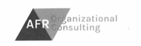 AFR ORGANIZATIONAL CONSULTING Logo (USPTO, 08/23/2018)