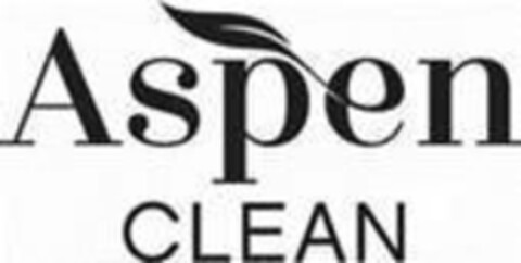 ASPEN CLEAN Logo (USPTO, 29.11.2018)