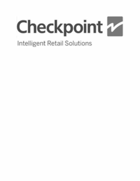 CHECKPOINT INTELLIGENT RETAIL SOLUTIONS Logo (USPTO, 16.04.2019)