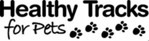 HEALTHY TRACKS FOR PETS Logo (USPTO, 26.07.2019)