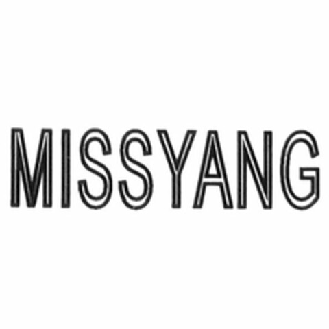 MISSYANG Logo (USPTO, 07/31/2019)