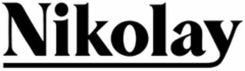 NIKOLAY Logo (USPTO, 08/30/2019)