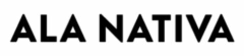 ALA NATIVA Logo (USPTO, 11.12.2019)