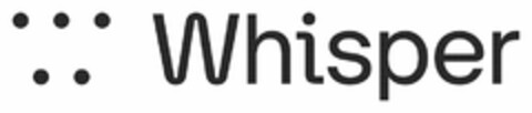 WHISPER Logo (USPTO, 09.01.2020)