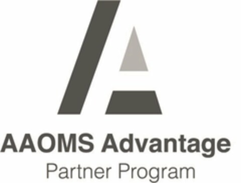 AA AAOMS ADVANTAGE PARTNER PROGRAM Logo (USPTO, 02.04.2020)