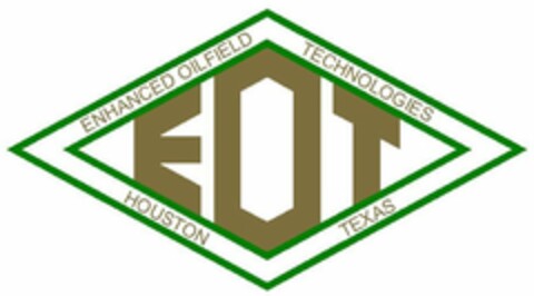 EOT ENHANCED OILFIELD TECHNOLOGIES HOUSTON TEXAS Logo (USPTO, 07.05.2009)