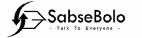 SABSEBOLO - TALK TO EVERYONE - Logo (USPTO, 31.08.2009)