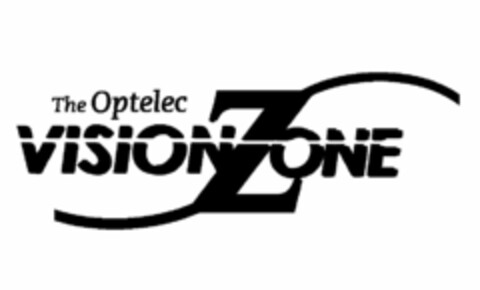 THE OPTELEC VISION ZONE Logo (USPTO, 10/26/2009)