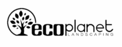 ECO PLANET LANDSCAPING Logo (USPTO, 04.11.2009)
