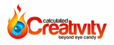 CALCULATED CREATIVITY BEYOND EYE CANDY Logo (USPTO, 02/10/2010)