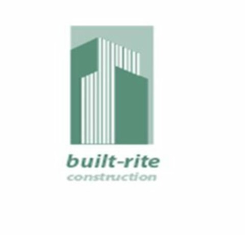 BUILT-RITE CONSTRUCTION Logo (USPTO, 04.10.2010)