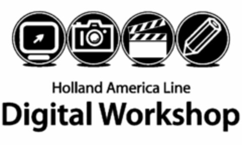 HOLLAND AMERICA LINE DIGITAL WORKSHOP Logo (USPTO, 10/27/2010)