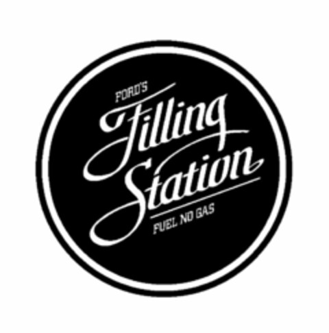FORD'S FILLING STATION FUEL NO GAS Logo (USPTO, 28.12.2010)