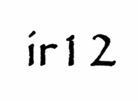 IR12 Logo (USPTO, 14.03.2011)