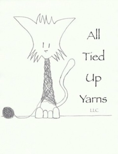 ALL TIED UP YARNS LLC Logo (USPTO, 09.06.2011)