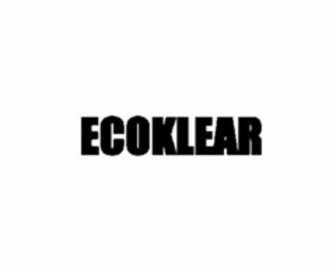 ECOKLEAR Logo (USPTO, 12/09/2011)