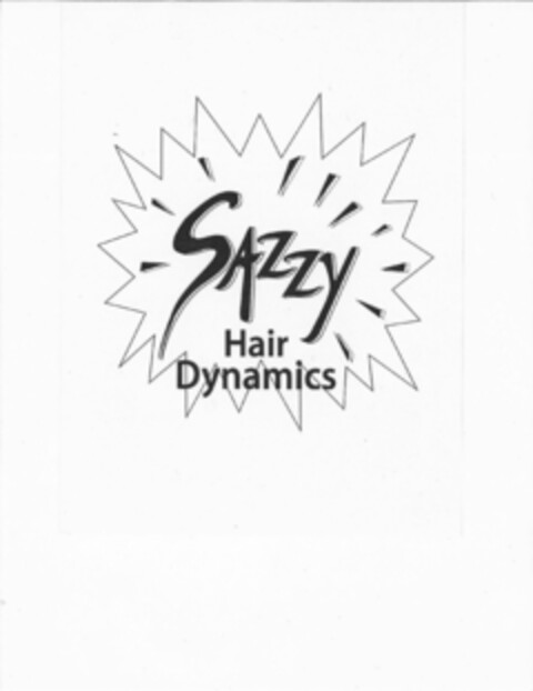 SAZZY HAIR DYNAMICS Logo (USPTO, 24.10.2012)