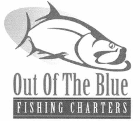 OUT OF THE BLUE FISHING CHARTERS Logo (USPTO, 19.11.2012)