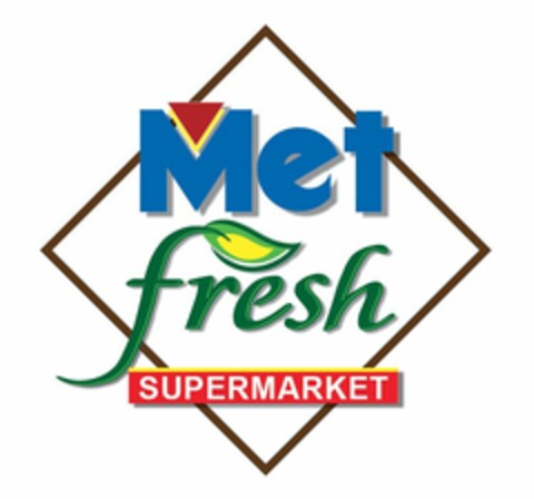 MET FRESH SUPERMARKET Logo (USPTO, 03.09.2013)