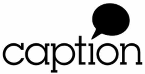 CAPTION Logo (USPTO, 04/17/2014)