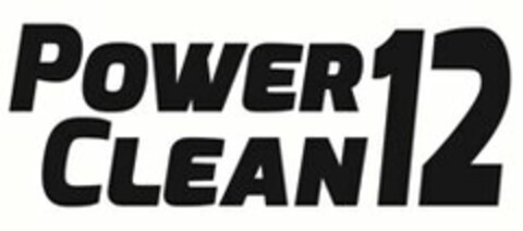 POWER CLEAN 12 Logo (USPTO, 04/17/2014)