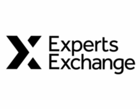 X EXPERTS EXCHANGE Logo (USPTO, 05/12/2014)