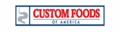 CUSTOM FOODS OF AMERICA Logo (USPTO, 13.05.2014)