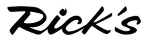 RICK'S Logo (USPTO, 24.10.2014)