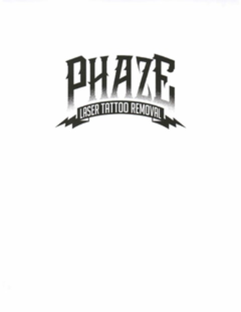 PHAZE LASER TATTOO REMOVAL Logo (USPTO, 12/19/2014)