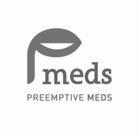 PMEDS PREEMPTIVE MEDS Logo (USPTO, 03/27/2015)