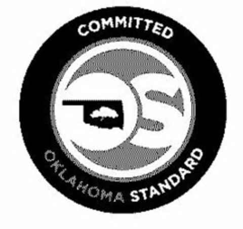 COMMITTED OS OKLAHOMA STANDARD Logo (USPTO, 04/08/2015)