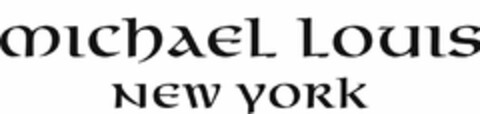 MICHAEL LOUIS NEW YORK Logo (USPTO, 06.05.2015)