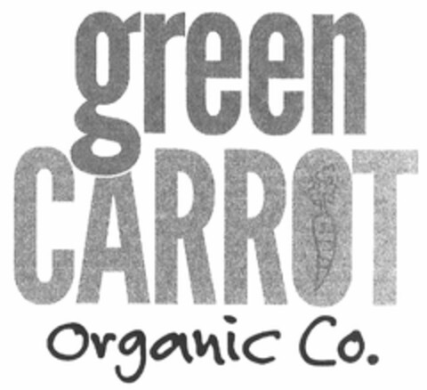 GREEN CARROT ORGANIC CO. Logo (USPTO, 31.07.2015)