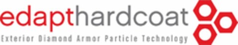 EDAPTHARDCOAT EXTERIOR DIAMOND ARMOR PARTICLE TECHNOLOGY Logo (USPTO, 27.08.2015)